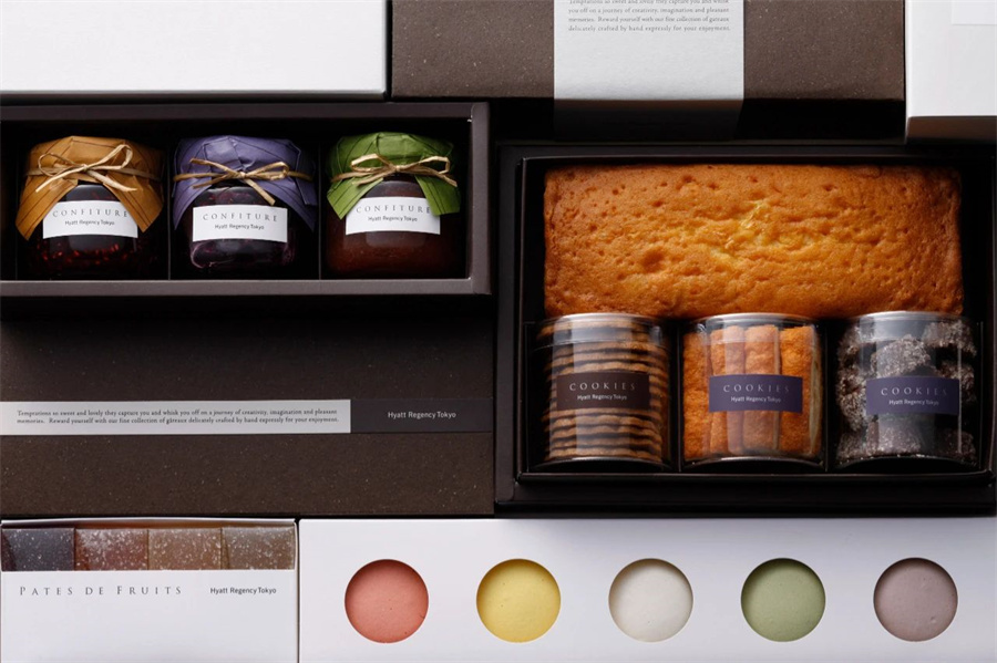 Hyatt Regency Tokyo 點心餅干包裝設計