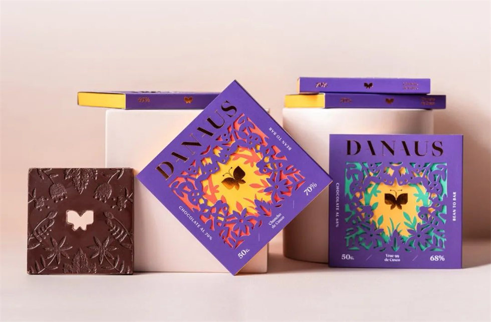插畫巧克力包裝設(shè)計